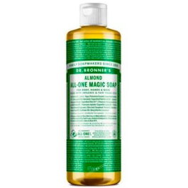 Dr. Bronner's Savon liquide 18 en 1 Amande 475 ml