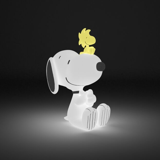 ERIK Lampe décorative Snoopy en forme de bureau - Hauteur 13 cm, Longueur 25 cm, Largeur 19 cm