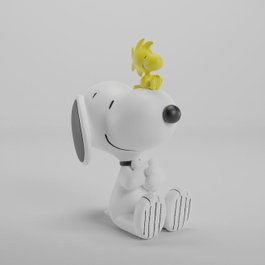 ERIK Lampe décorative Snoopy en forme de bureau - Hauteur 13 cm, Longueur 25 cm, Largeur 19 cm
