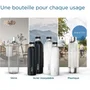 BRITA Machine à Soda SodaTRIO - Noire - Avec 1 Bouteille de 1L et 1 Cylindre de CO2 - Design Fin et Élégant