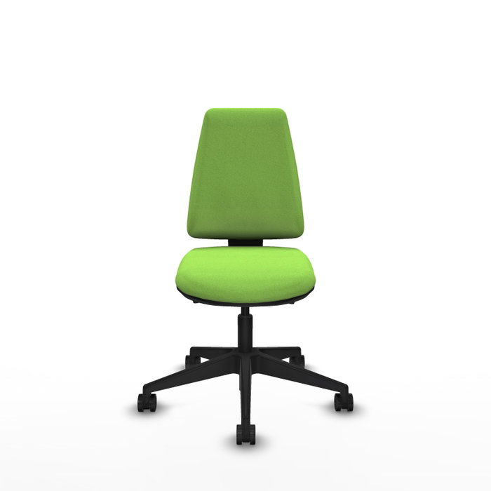 PIQUERAS Y CRESPO Chaise de Bureau Elche Asynchrone Tissu Vert Pistache