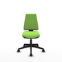 PIQUERAS Y CRESPO Chaise de Bureau Elche Asynchrone Tissu Vert Pistache