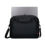 Targus Mallette EcoSmart Ordinateur Portable 15-16 pouces Noir Rouge Sacoche en Polyester Recyclé Résistant à l'Eau