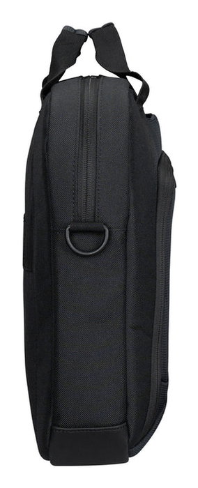 Targus Mallette EcoSmart Ordinateur Portable 15-16 pouces Noir Rouge Sacoche en Polyester Recyclé Résistant à l'Eau