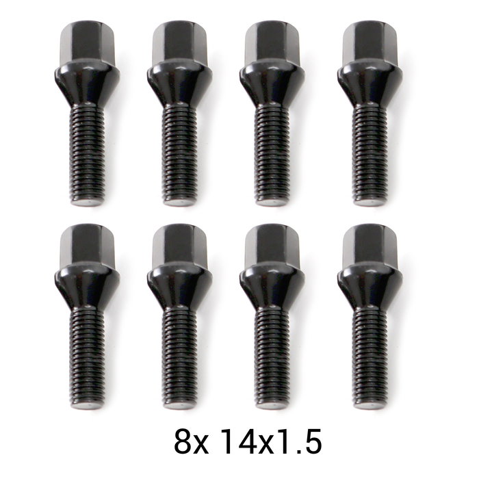 OMP Speed OMPS08180501 Spacers Roues 5 mm 4x108 Aluminium Forgé 6061-T6 Noirs 8 Vis M14x1.5 30mm