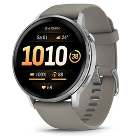 Garmin Venu 4 45mm Argent/Noir
