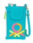 Benetton Summer Monedero Portamovil - Portefeuille porte-monnaie et téléphone - 10x19 cm