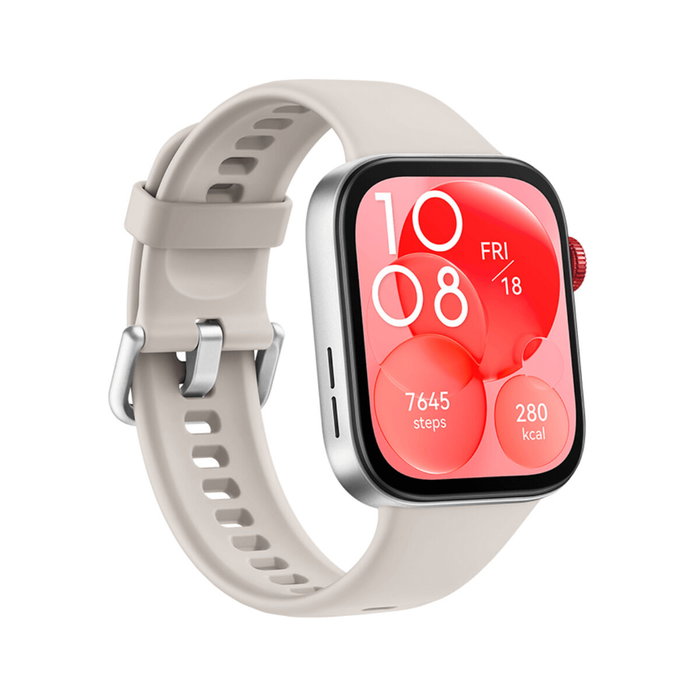 Huawei Watch Fit 3 - Montre connectée AMOLED 1,82'' Blanc