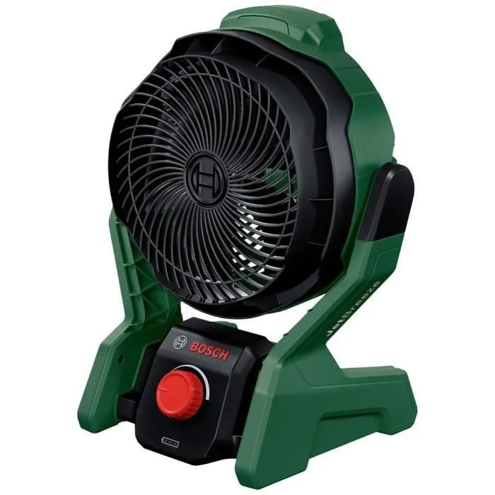 Bosch - Ventilateur sans fil universel 18V-1000 Ø 22,5 cm avec variateur, léger, 1000 m³/h, 60 dB (sans batterie/chargeur)