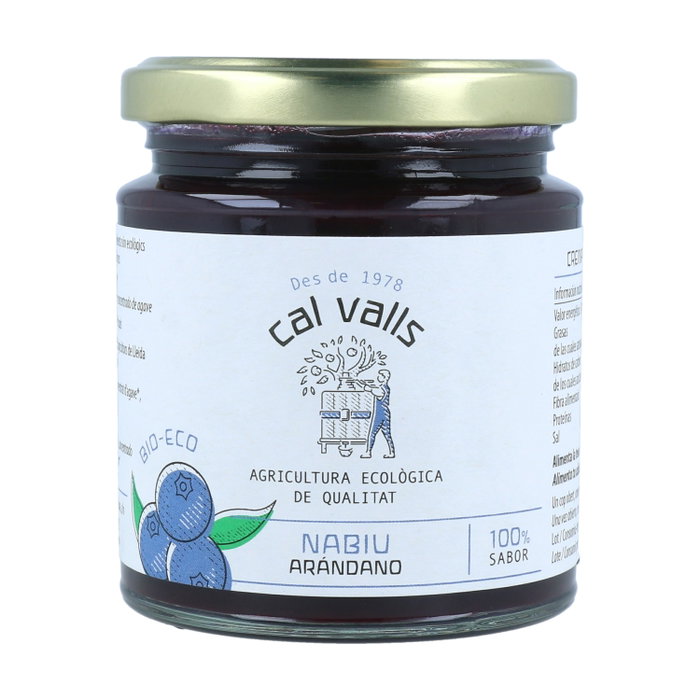 Cal Valls Mermelada de Arándanos Sin Azúcar Eco 240 g Cal Valls Mermelada de Arándanos Sin Azúcar Eco 240 g