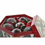 Boules de Noël DKD Home Decor Père Noël PVC (7 pcs) (7.5 x 7.5 x 12 cm)