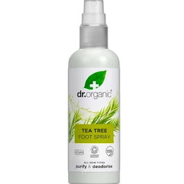 DR. ORGANIC Spray pour les pieds à l'arbre à thé 100 ml