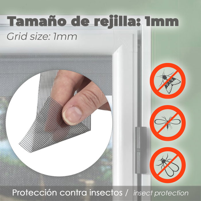 WOLFPACK LINEA PROFESIONAL Cinta Reparadora Tela Mosquitera 5 cm x 200 cm