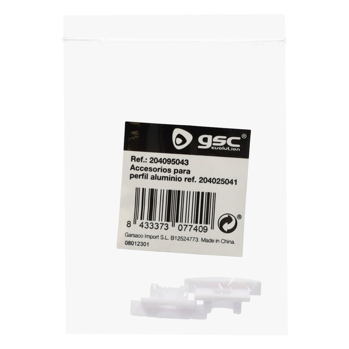 GSC Evolution Accessoires pour profil aluminium réf. 204025041 GSC Evolution Accessoires pour profil aluminium réf. 204025041
