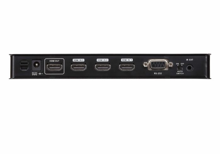 ATEN VS481C - Commutateur HDMI 4K 4 Ports - Transmission 4K True 4096x2160 à 60 Hz 4:4:4, 18 Gbps, HDCP 2.2, 3D, Deep Color 12 bits