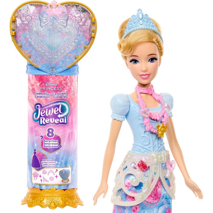 Mattel Disney Princess Cendrillon Jewel Reveal