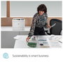 HP Imprimante LaserJet Enterprise M554dn Couleur, 33/35 ppm, Recto-Verso Automatique, Ethernet, Wi-Fi, USB, Écran LCD 2.7", A4 - Noir et Couleur