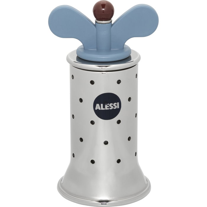 Alessi Moulin à poivre 9098 bleu et argenté