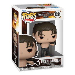 Funko Pop! Eren Jaeger - Attack on Titan - Figurine Collectible - Shingeki no Kyojin - Look de la Saison Finale - 11,3 cm