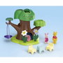 Playmobil Junior Disney Winnie l'ourson et Porcinet avec cabane, 17 pièces
