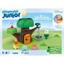 Playmobil 71693 - Figurine Winnie l'ourson et Porcinet avec cabane - Jeu de construction 17 pièces - Collection Junior & Disney - Dès 12 mois