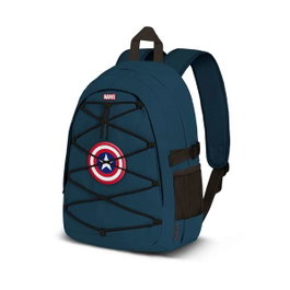 Karactermania Mochila Captain America Fight Pro C 44x31x20 cm Poliester Azul