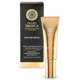 NATURA SIBERICA CAVIAR GOLD crème faciale de nuit concentrée 30ml