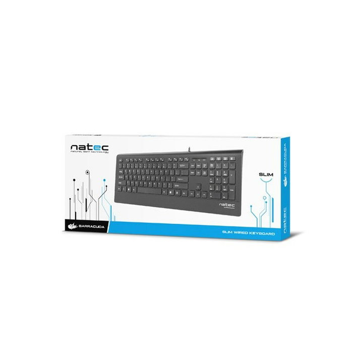 Clavier Natec NKL-0876 Noir