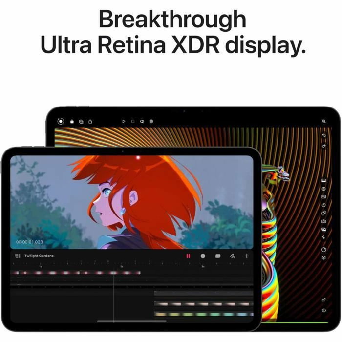 Tablette Apple iPad Pro 11" Octa Core 8 GB RAM 256 GB Noir