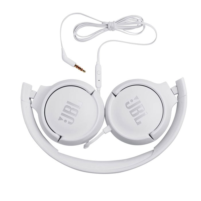 Casques avec Microphone JBL Tune 500 Blanc