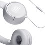 Casques avec Microphone JBL Tune 500 Blanc