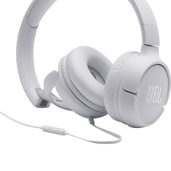 Casques avec Microphone JBL Tune 500 Blanc