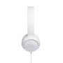 Casques avec Microphone JBL Tune 500 Blanc