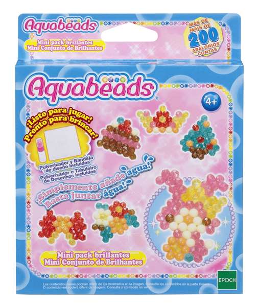 Aquabeads Mini Pack Assorti avec plus de 200 perles Aquabeads Mini Pack Assorti avec plus de 200 perles