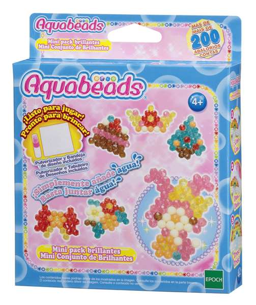 Aquabeads Mini Pack Assorti avec plus de 200 perles Aquabeads Mini Pack Assorti avec plus de 200 perles