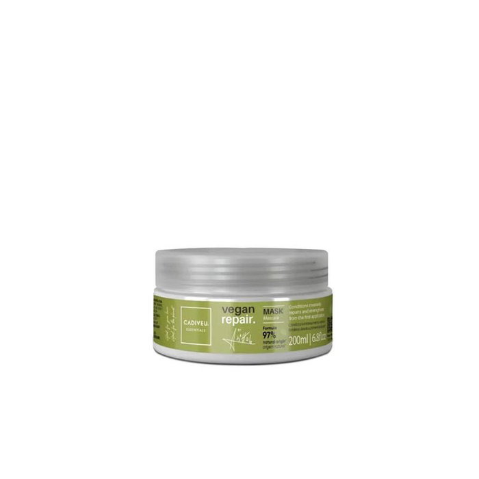 Cadiveu Essentials Masque Capillaire Réparateur Vegan Soin pour Cheveux Abîmés 200 mL Cadiveu Essentials Masque Capillaire Réparateur Vegan Soin pour Cheveux Abîmés 200 mL