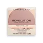 Makeup Revolution Conceal & Fix Poudre fixante libre Jaune moyen 13 g