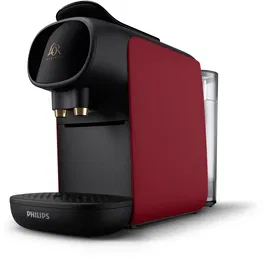 Philips LM9012/50 - Machine à capsules L'OR Barista Sublime Rouge - 19 bars, Double Espresso, volumes réglables, compatible Nespresso, design compact