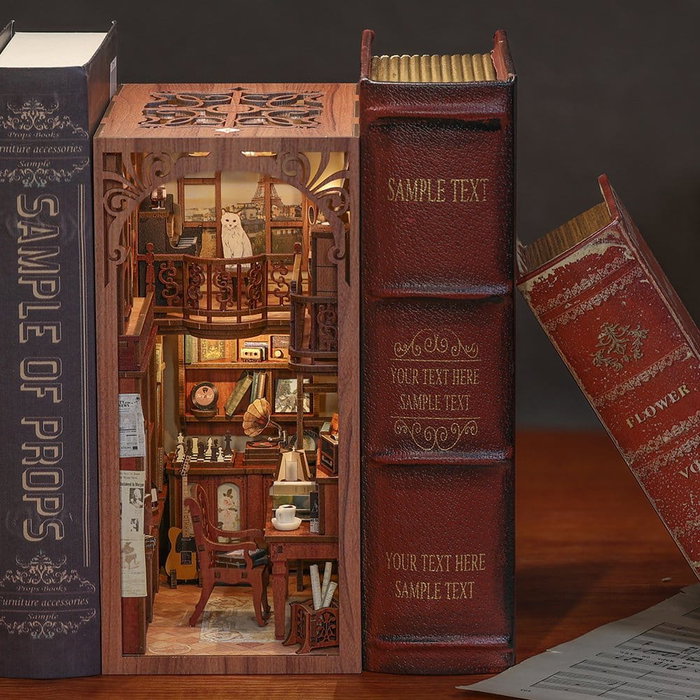 Maquette Book Nook The Secret Rhythm 23 x 11 cm