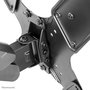 Neomounts Support Mural Télévision Orientable - WL70-550BL14 - Pour écrans 32 à 55 pouces (VESA 75x75 à 400x400 mm), capacité 30 kg, inclinaison, pivotement et ajustement en hauteur