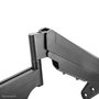 Neomounts Support Mural Télévision Orientable - WL70-550BL14 - Pour écrans 32 à 55 pouces (VESA 75x75 à 400x400 mm), capacité 30 kg, inclinaison, pivotement et ajustement en hauteur