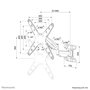 Neomounts Support Mural Télévision Orientable - WL70-550BL14 - Pour écrans 32 à 55 pouces (VESA 75x75 à 400x400 mm), capacité 30 kg, inclinaison, pivotement et ajustement en hauteur