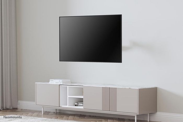 Neomounts Support Mural Télévision Orientable - WL70-550BL14 - Pour écrans 32 à 55 pouces (VESA 75x75 à 400x400 mm), capacité 30 kg, inclinaison, pivotement et ajustement en hauteur