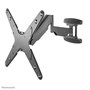 Neomounts Support Mural Télévision Orientable - WL70-550BL14 - Pour écrans 32 à 55 pouces (VESA 75x75 à 400x400 mm), capacité 30 kg, inclinaison, pivotement et ajustement en hauteur