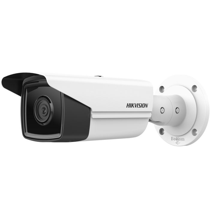 Hikvision Caméra réseau fixe Bullet 6 MP AcuSense avec WDR 120 dB, détection intelligente de personnes/véhicules, compression H.265+ et protection IP67
