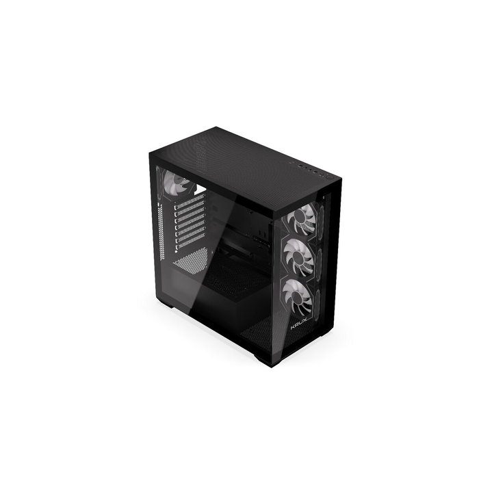 Boîtier ATX semi-tour Krux KRXD004 Noir