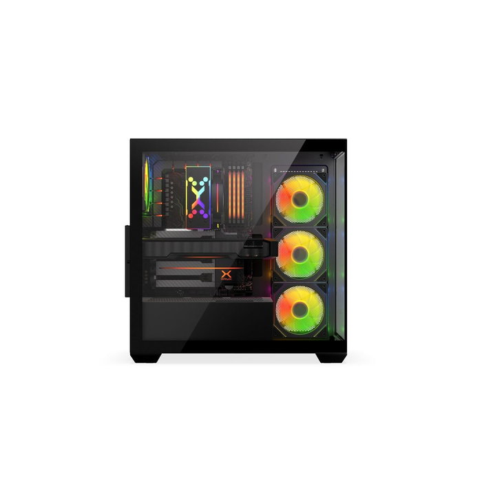 Boîtier ATX semi-tour Krux KRXD004 Noir