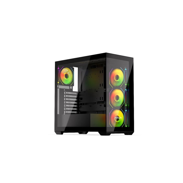 Boîtier ATX semi-tour Krux KRXD004 Noir