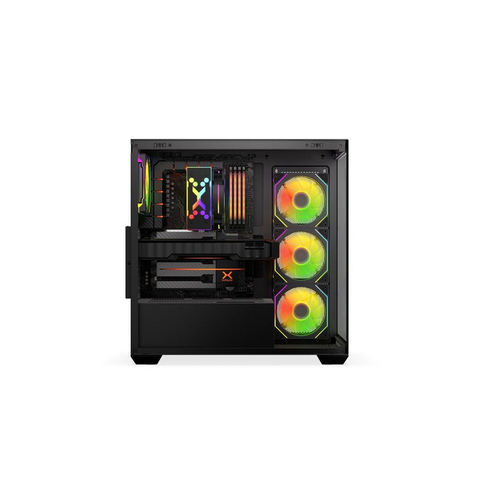 Boîtier ATX semi-tour Krux KRXD004 Noir