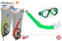 Color Baby Masque de Plongée Junior avec Tube de Respiration - Modèles Surtis